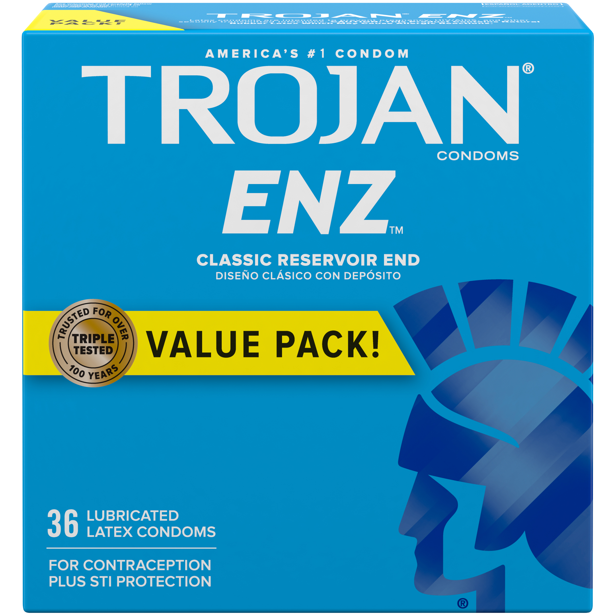 Trojan, Enz (lubricated) 36 count