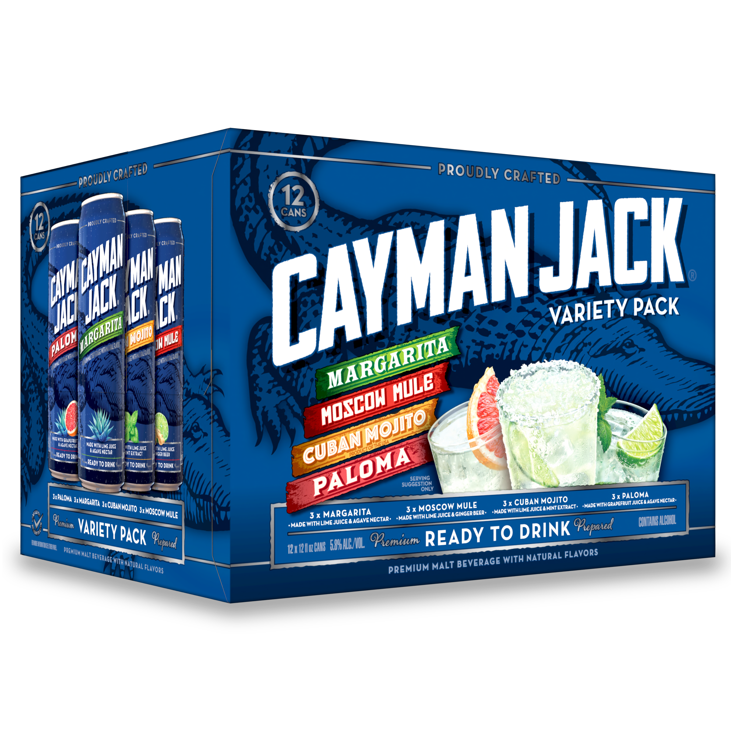 Cayman Jack, Cayman Jack® Variety Pack 12pk