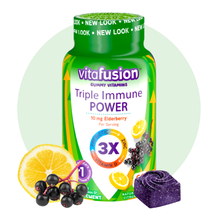 Vitafusion, Triple Immune 60ct