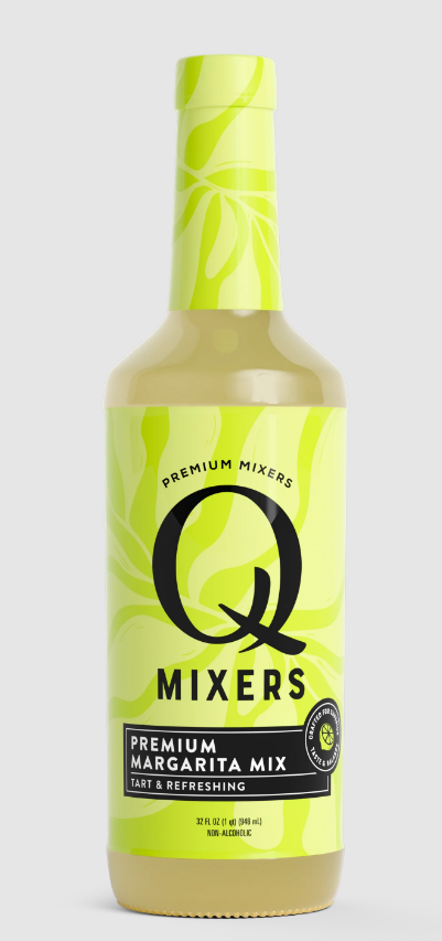 Q Mixers Premium Tonic Water: Real Ingredients & Less Sweet , 6.7 Fl oz,  Pack of 24 (Only 40 Calories per Bottle)