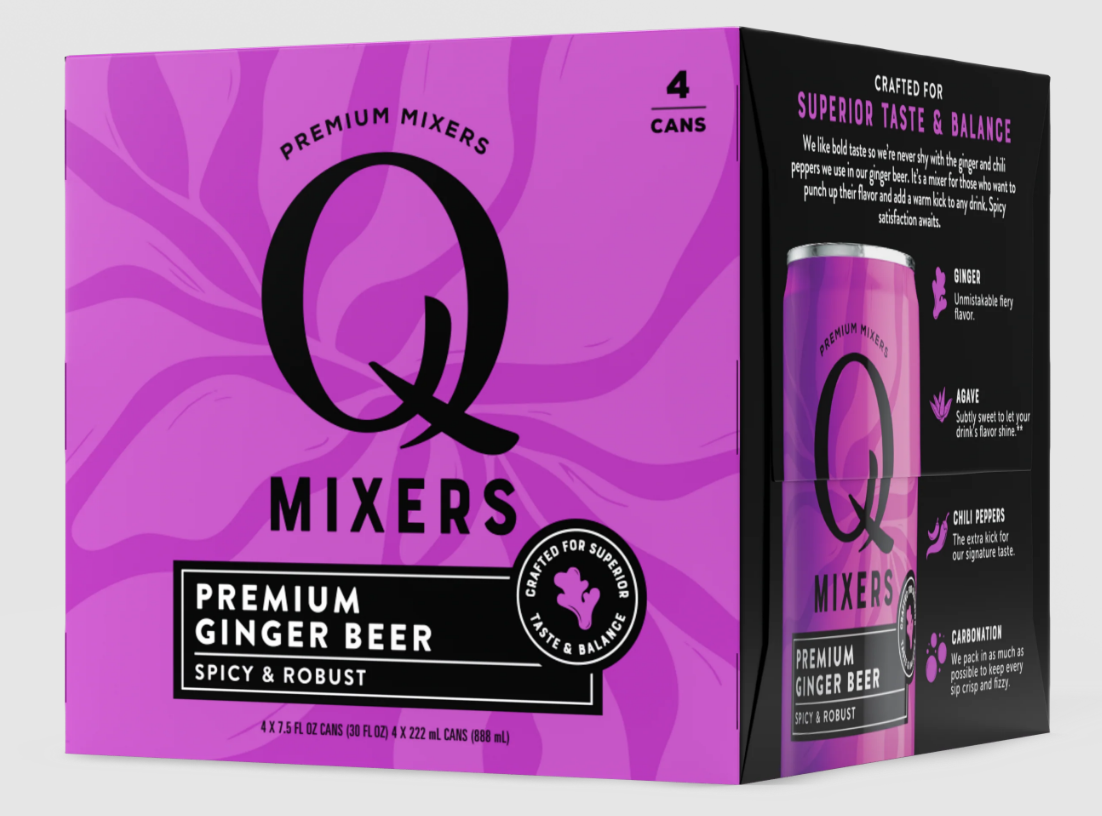 Q Mixers Ginger Beer, 8 cans / 7.5 fl oz - Kroger