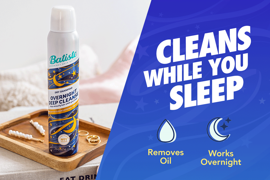 Batiste, Overnight Deep Cleanse Dry Shampoo low voc