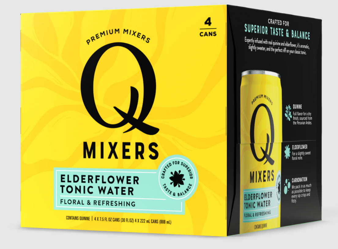 Q MIxers, Q Ginger Ale, 7.5 oz, 24 pack 