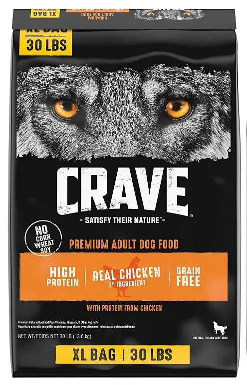 Crave canned outlet dog food