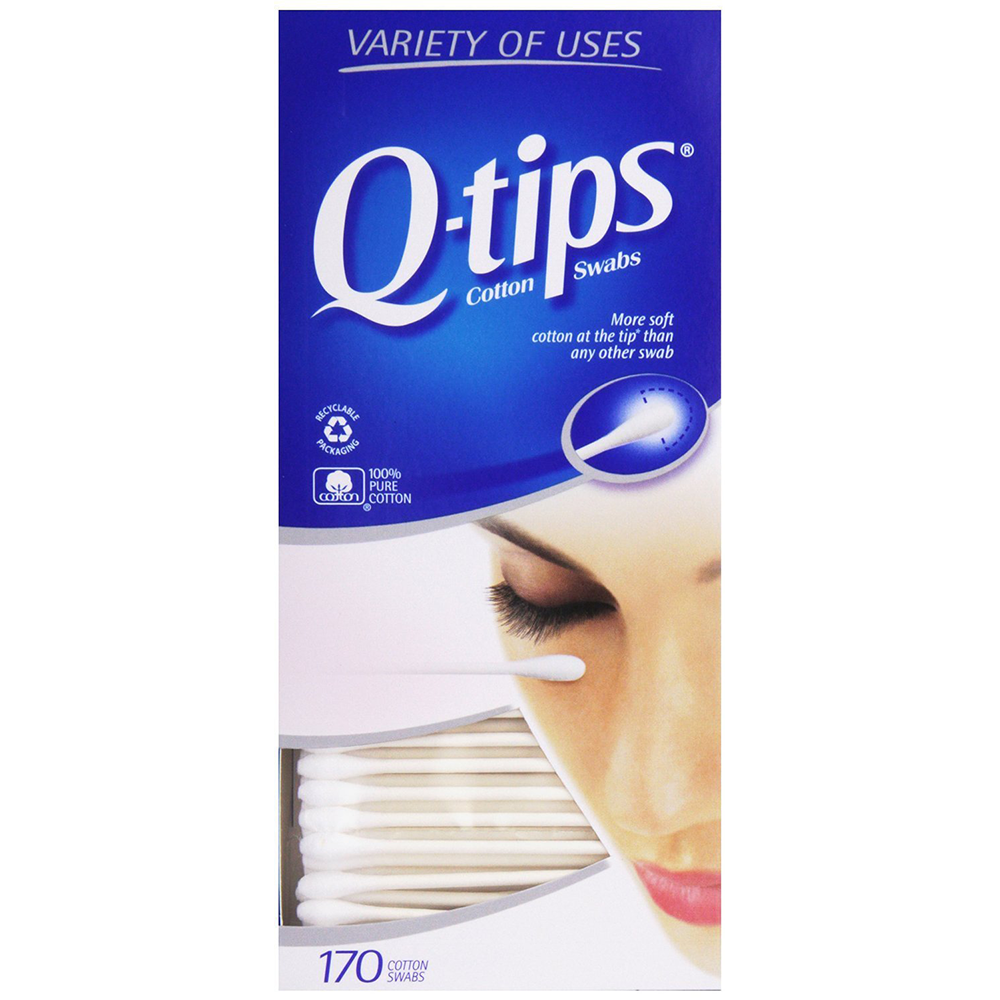 Q-tips Cotton Swabs, 30 count