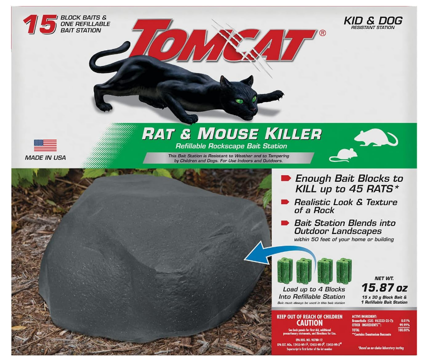Tomcat Rat & Mouse Killer Disposable Station