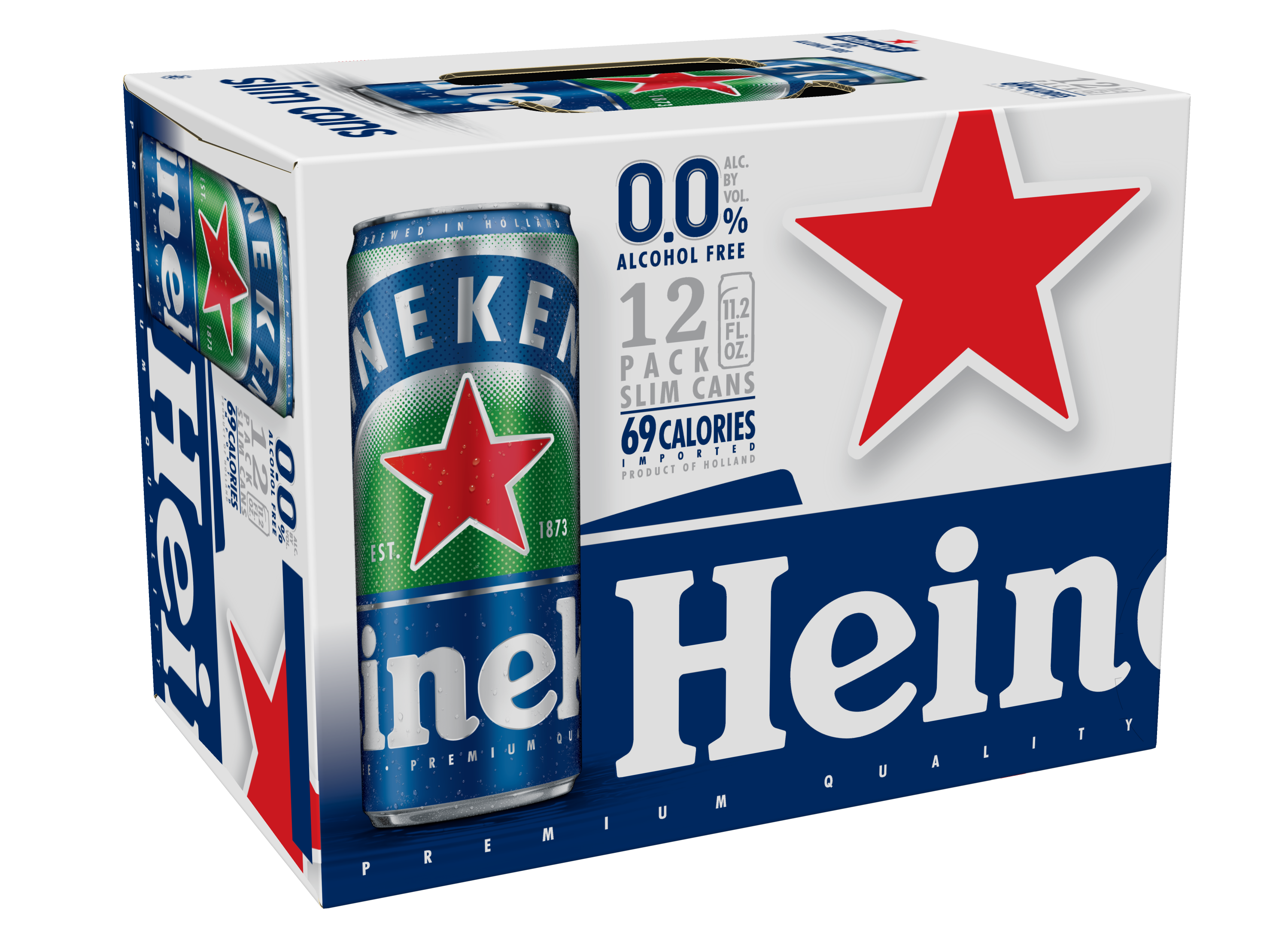 Heineken, Heineken 0.0 Alcohol Free 12pk, 11.2oz cans