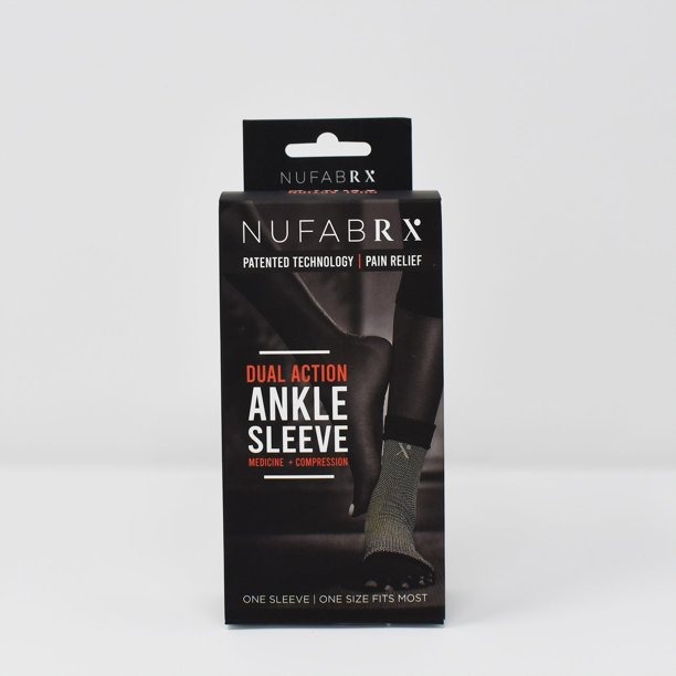 Nufabrx Pain Relieving Lower Leg Compression Sleeve