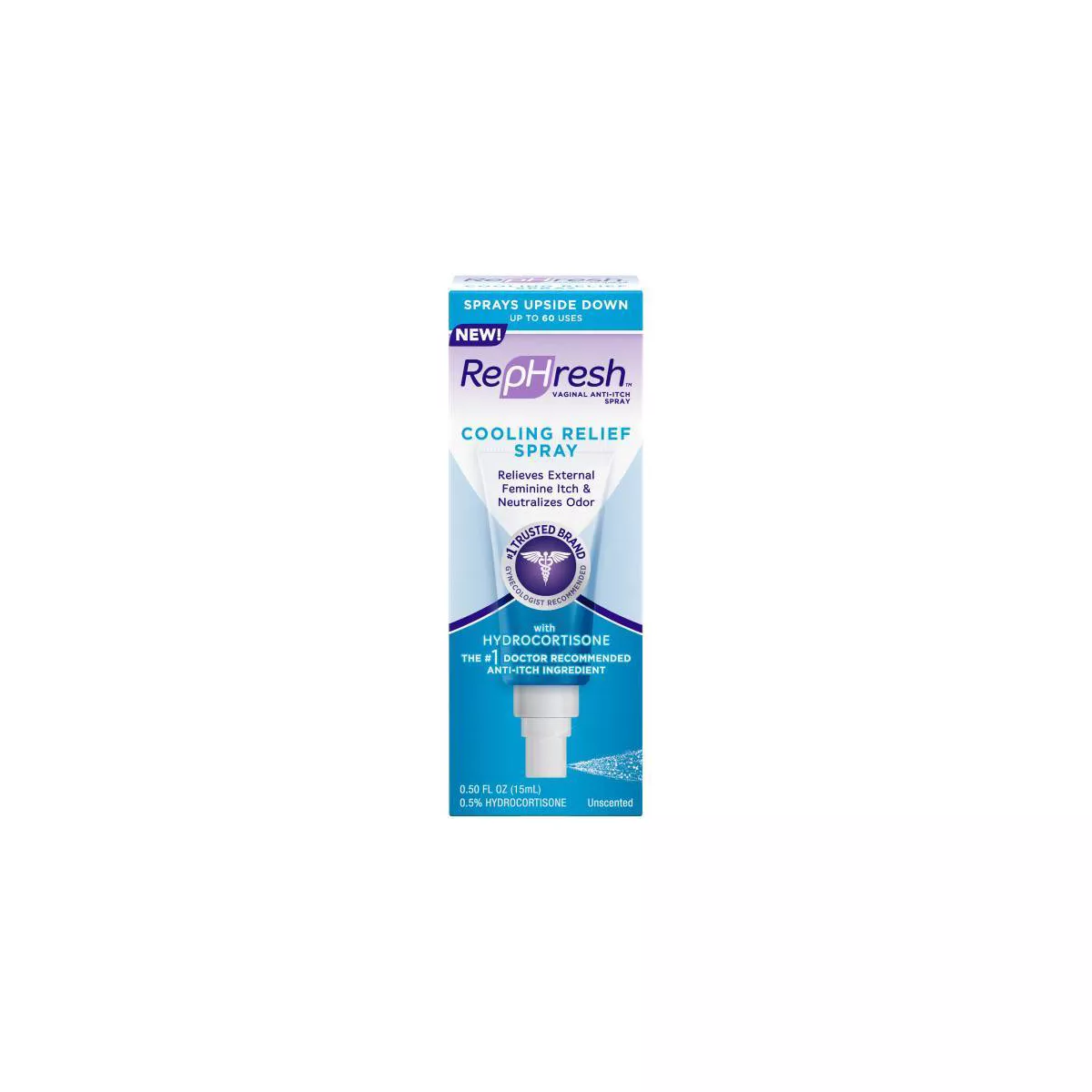 RepHresh outlet Odor Eliminating Gel Feminine Discomfort 0.07 oz 96 count