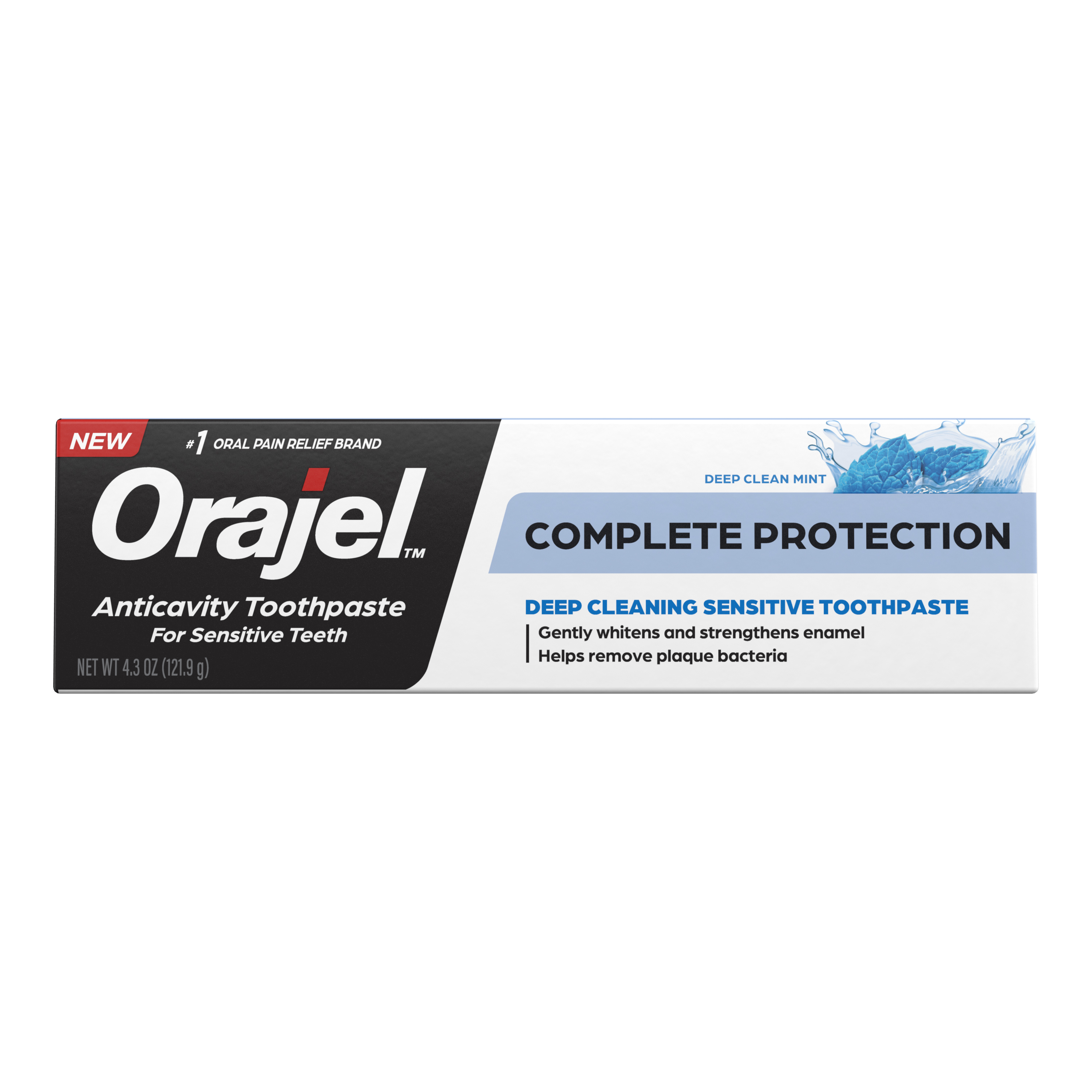 Orajel Toothpaste Complete Protection Orajel Baby Orajel UK (Non Medicated) Cooling Teething Gels Daytime