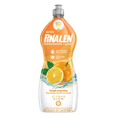 Pinalen PINALEN Ultra Dishwashing Liquid Citrus Glow 25.36 Oz
