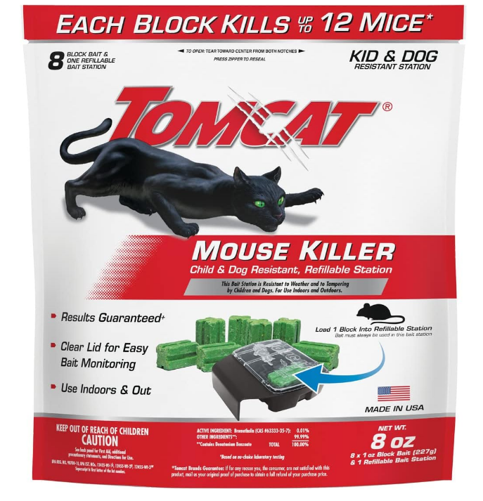 Tomcat Press 'N Set Mouse Trap, 2-Pack(2Pack 4 Traps total)