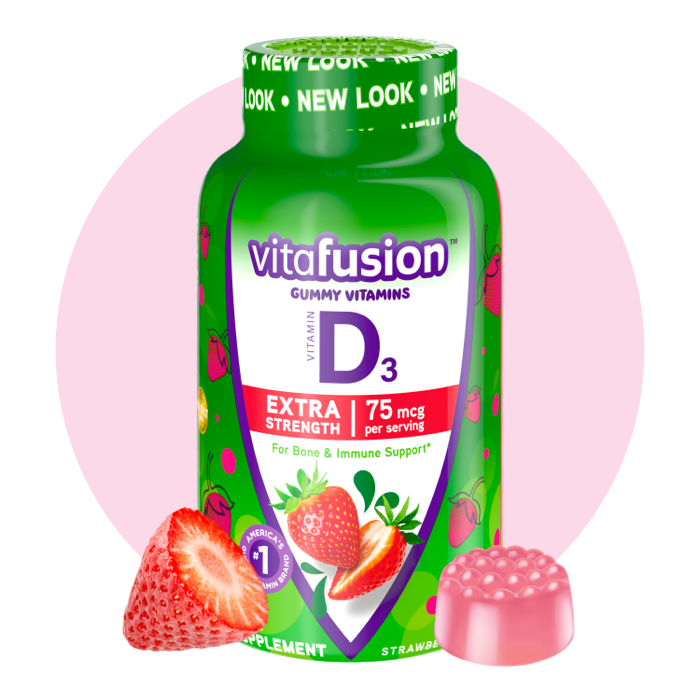 Vitafusion, Extra Strength Vitamin D 3000IU 120ct