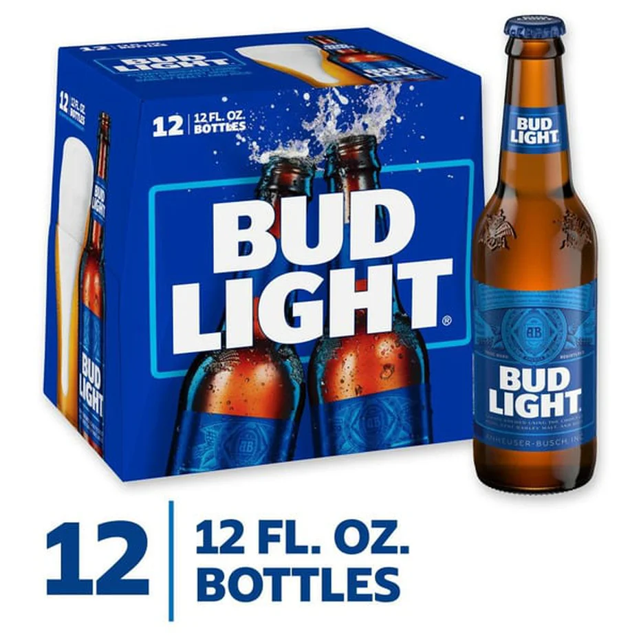 Bud Light Beer, 30 Pack Lager Beer, 12 fl oz Aluminum Cans, 4.2