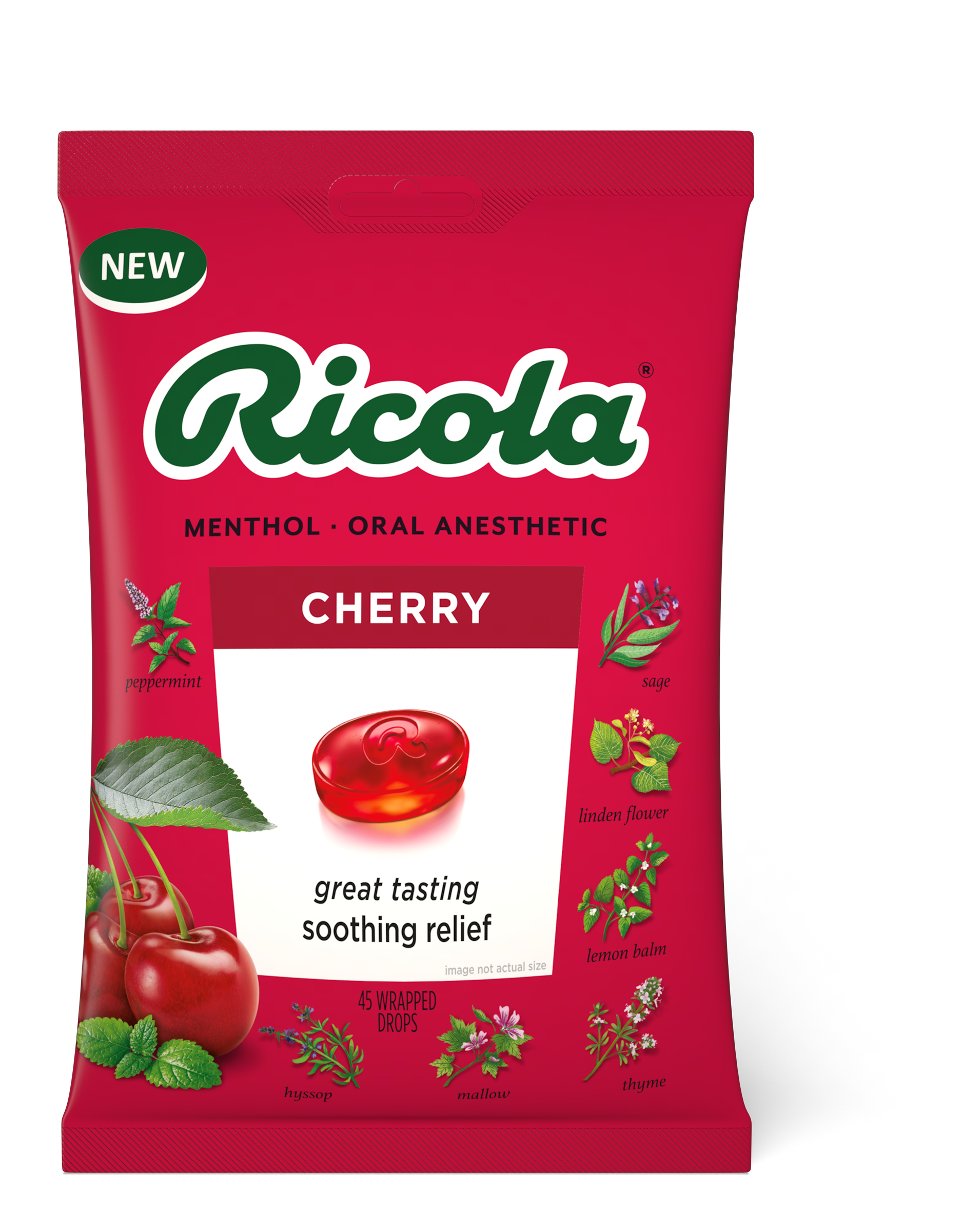 Ricola Sugar Free Herbal Sweets Mixed Case 14 x 45g 713541990524