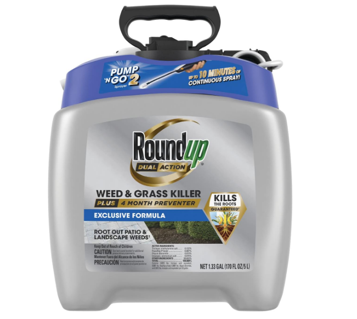 1 Gal. Dual Action Weed and Grass Killer Plus 4-Month Preventer with Sure  Shot Wand
