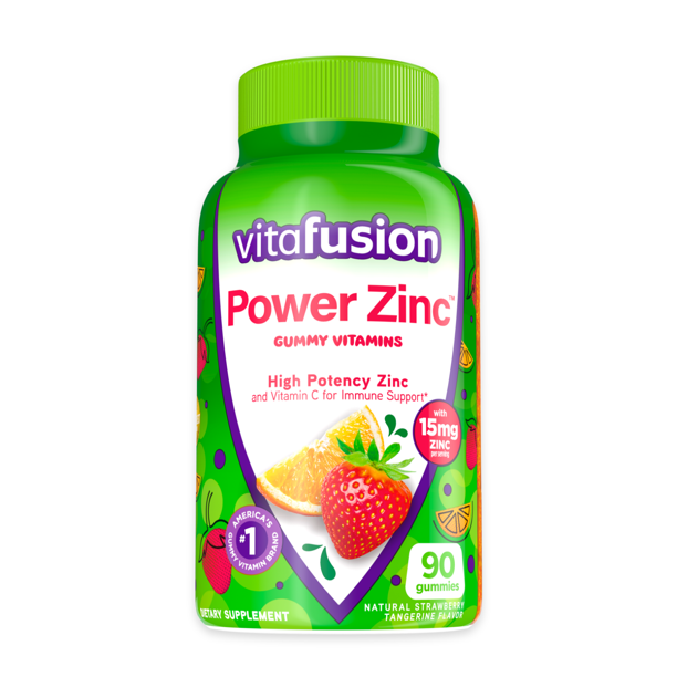 Vitafusion, Power Zinc 90ct