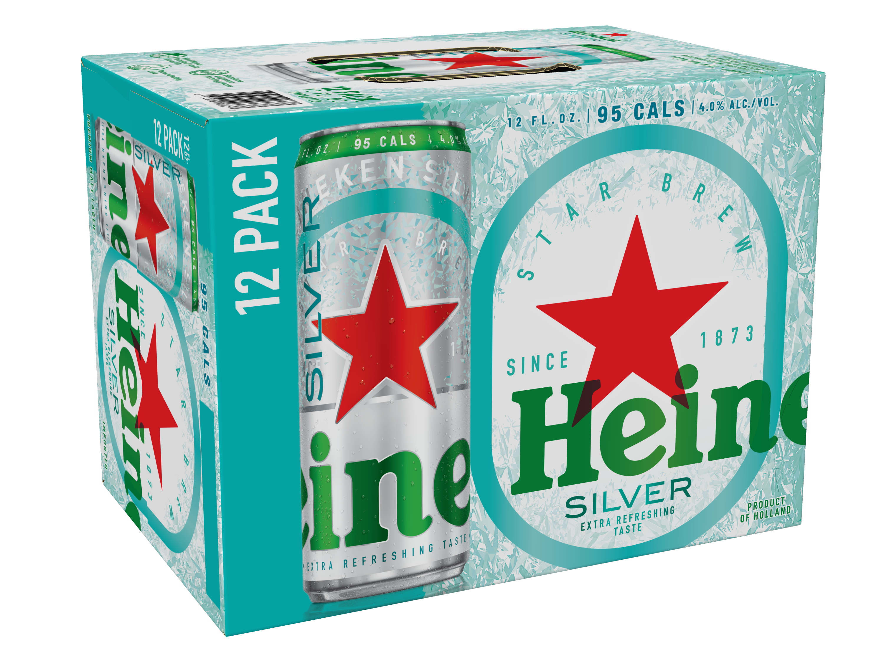 Heineken, Heineken Silver 12pk, 12oz cans