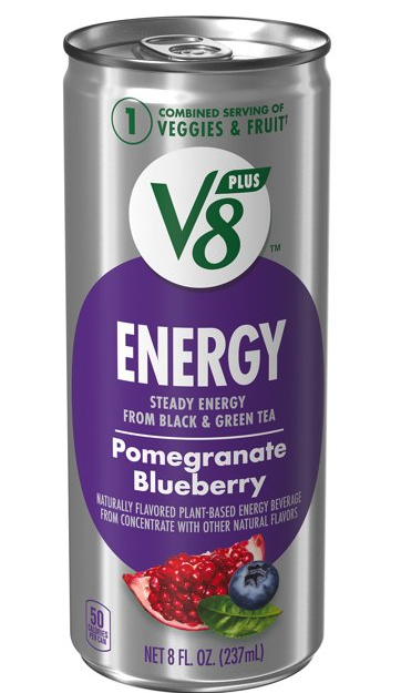 Campbell's V8 V8 +Energy Pomegranate Blueberry - 8 fl oz