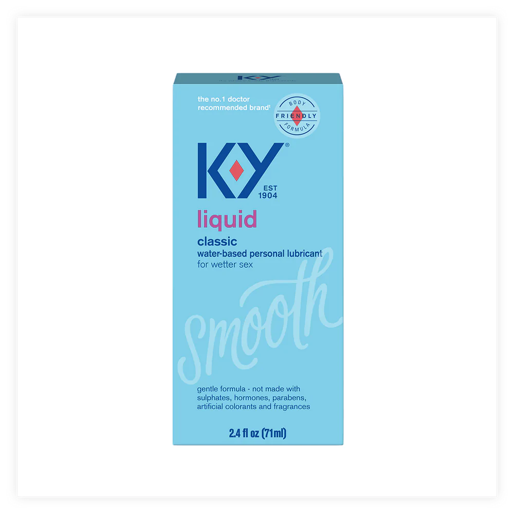 KY, K-Y® Liquid Lubricant 24/2.5 oz.