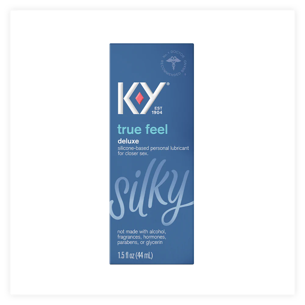 KY, K-Y® True Feel Premium Silicone Lubricant 24/1.5 oz.