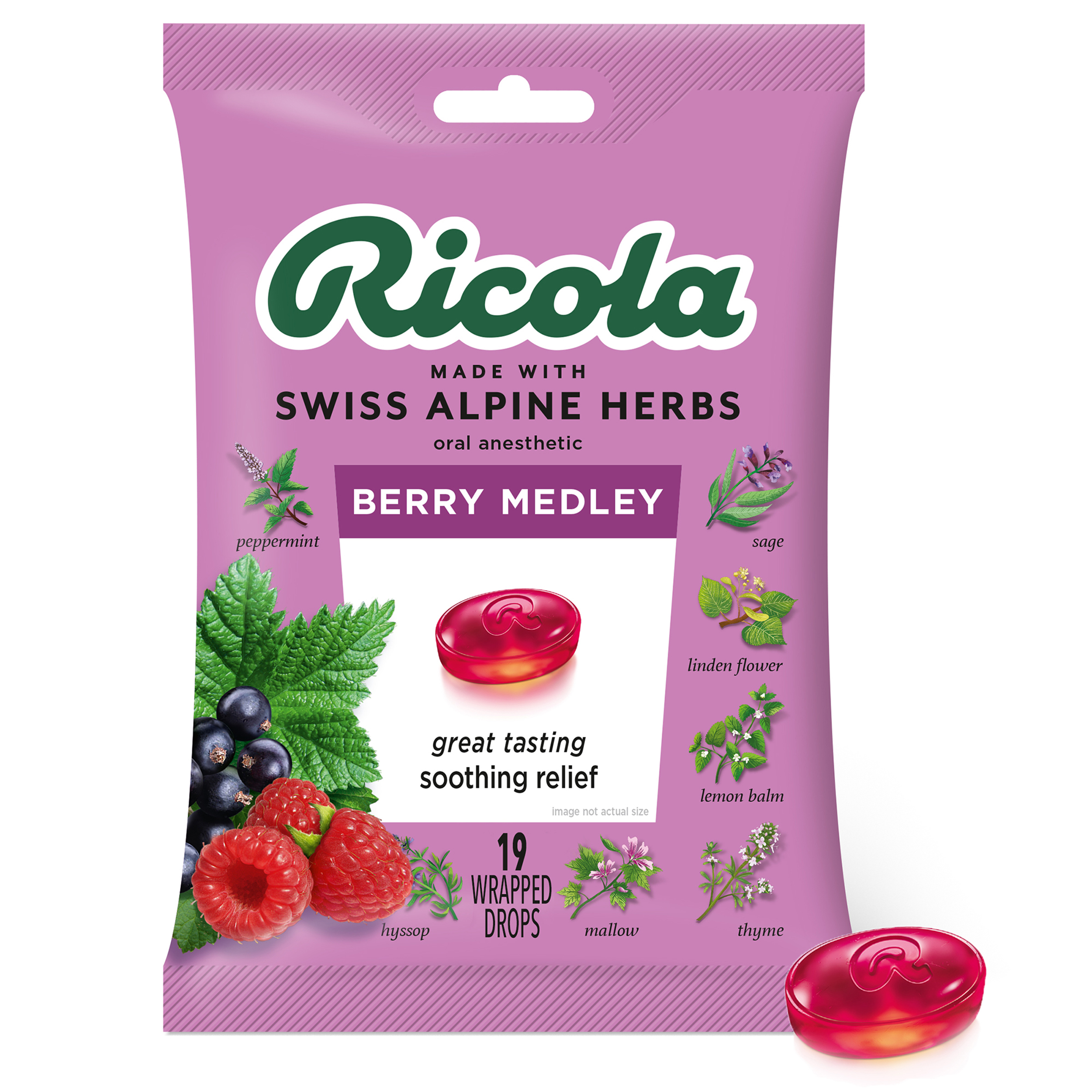 Ricola The Original Natural Herb Cough Drops - 130 Drops